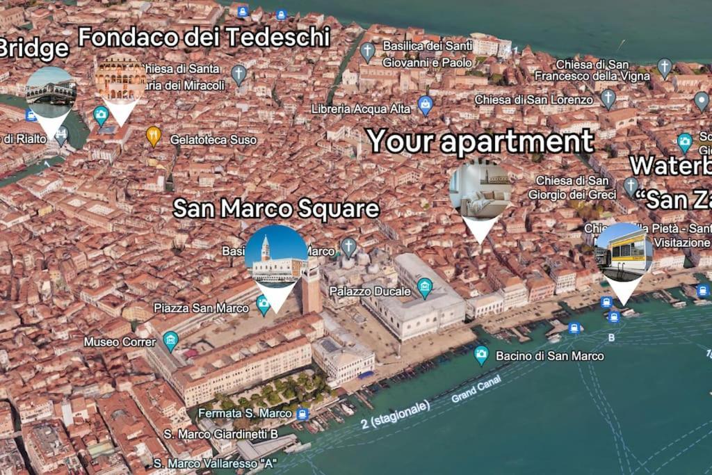 2 Min Da Piazza San Marco L-Home Venedig Exterior foto